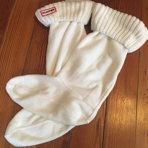 Hunter Fleece Boot Socks - Medium